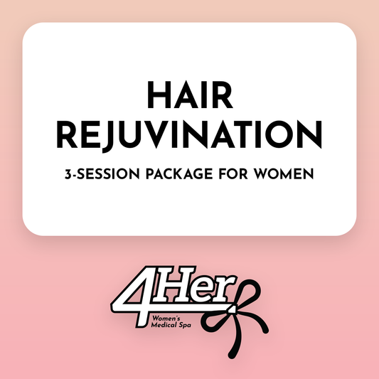 Hair Rejuvenation with AnteAGE® Exosomes (Women’s 3-Session Package)