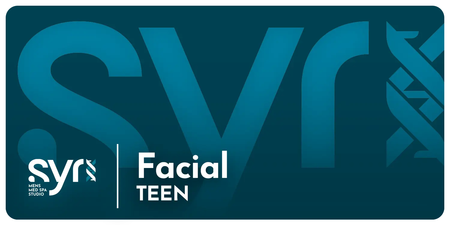 Teen Facial for Boys SYR Studio