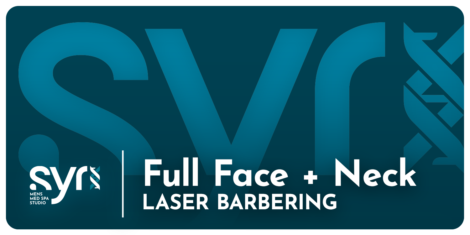 Laser Barbering - Full Face + Neck 6 Sessions