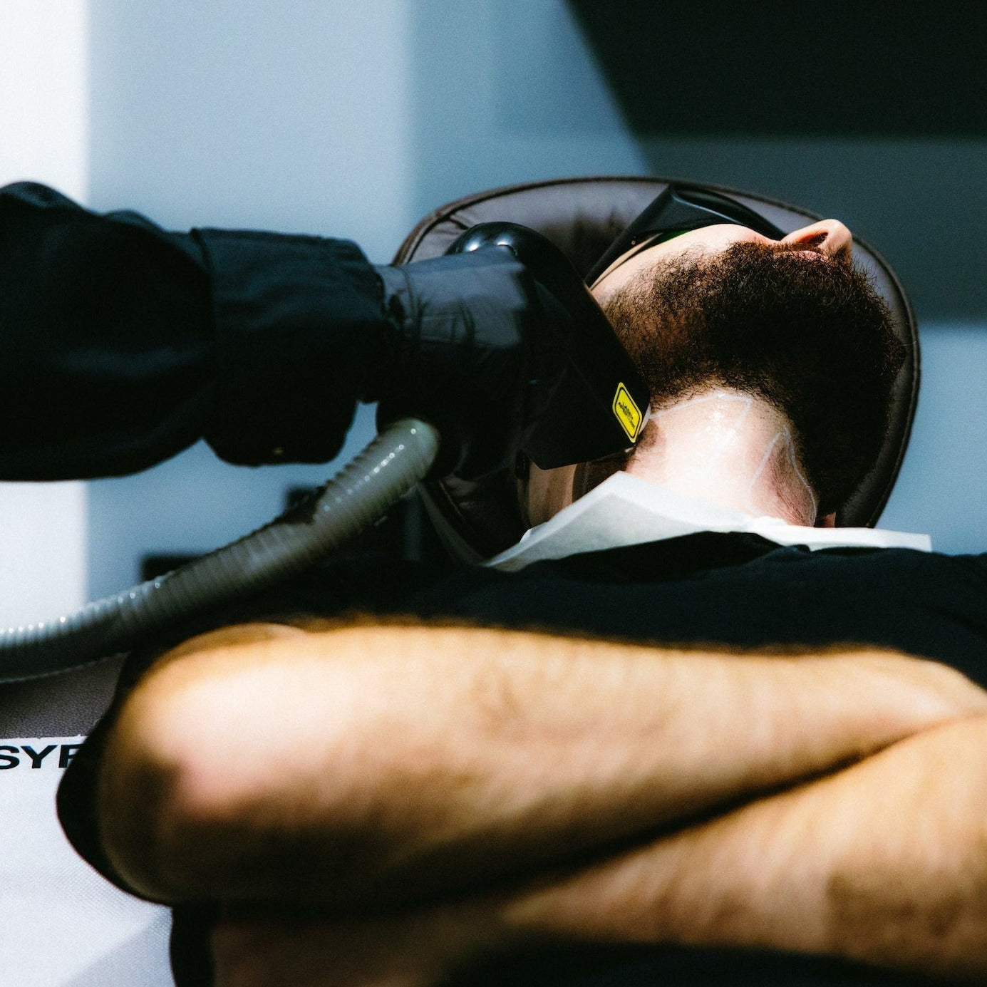 Laser Barbering