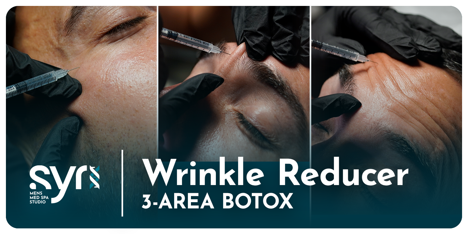 Wrinkle Reducer Treatment for Men 3 Areas